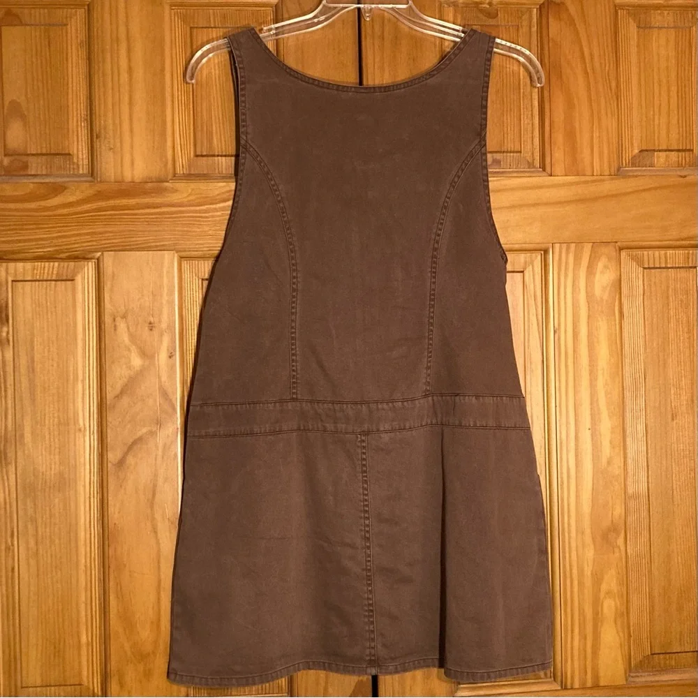 NWOT Vintage Sherry Taylor Denim Jumper Dress Size L - Picture 8 of 15